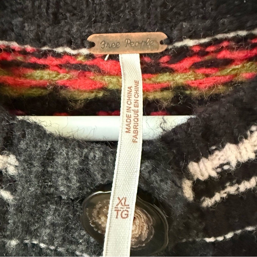Free People Millie Cardi in Black - Picture 13 of 14